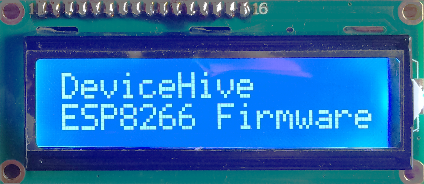 DeviceHive ESP8266 Firmware